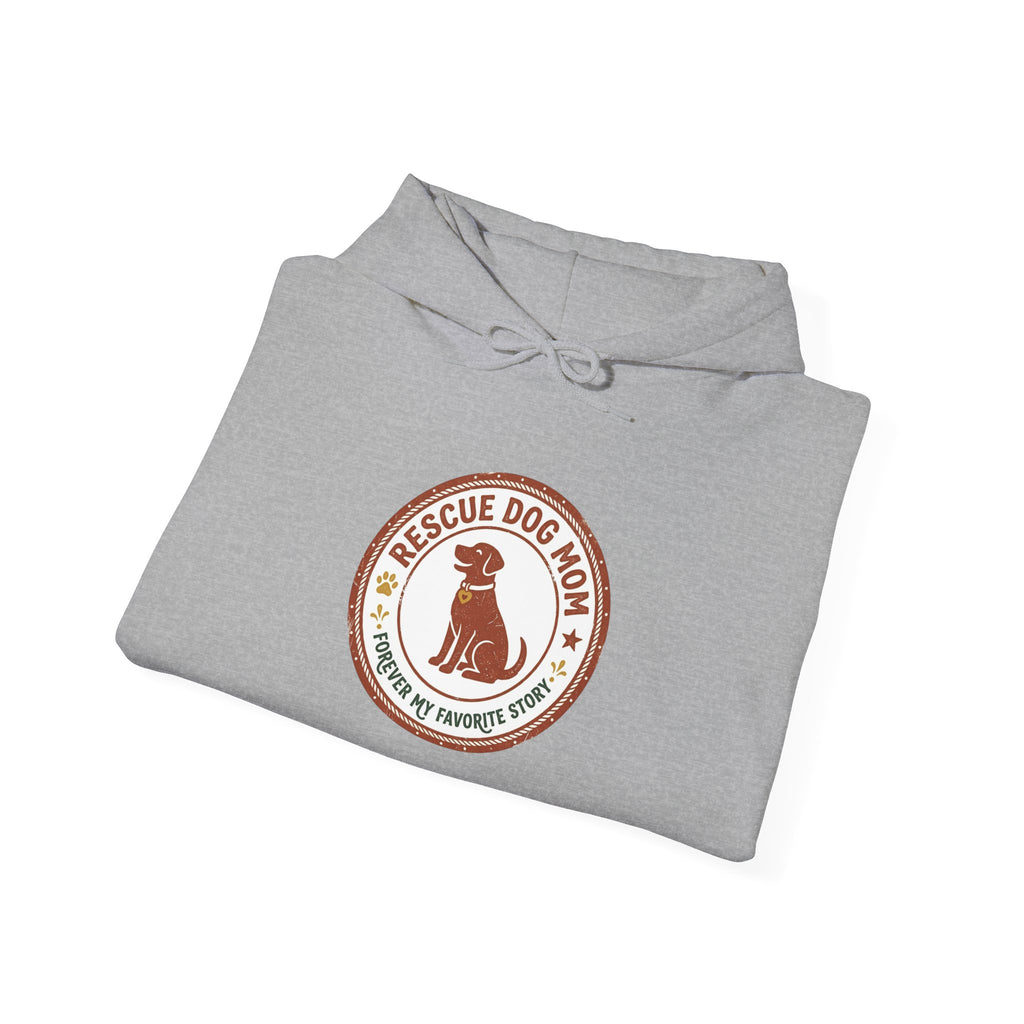 Rescue Dog Mom Hoodie | rescue pride, fur baby sweatshirt