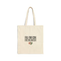 Full-Time Icon Tote | streetwear mom, minimalist mom life canvas