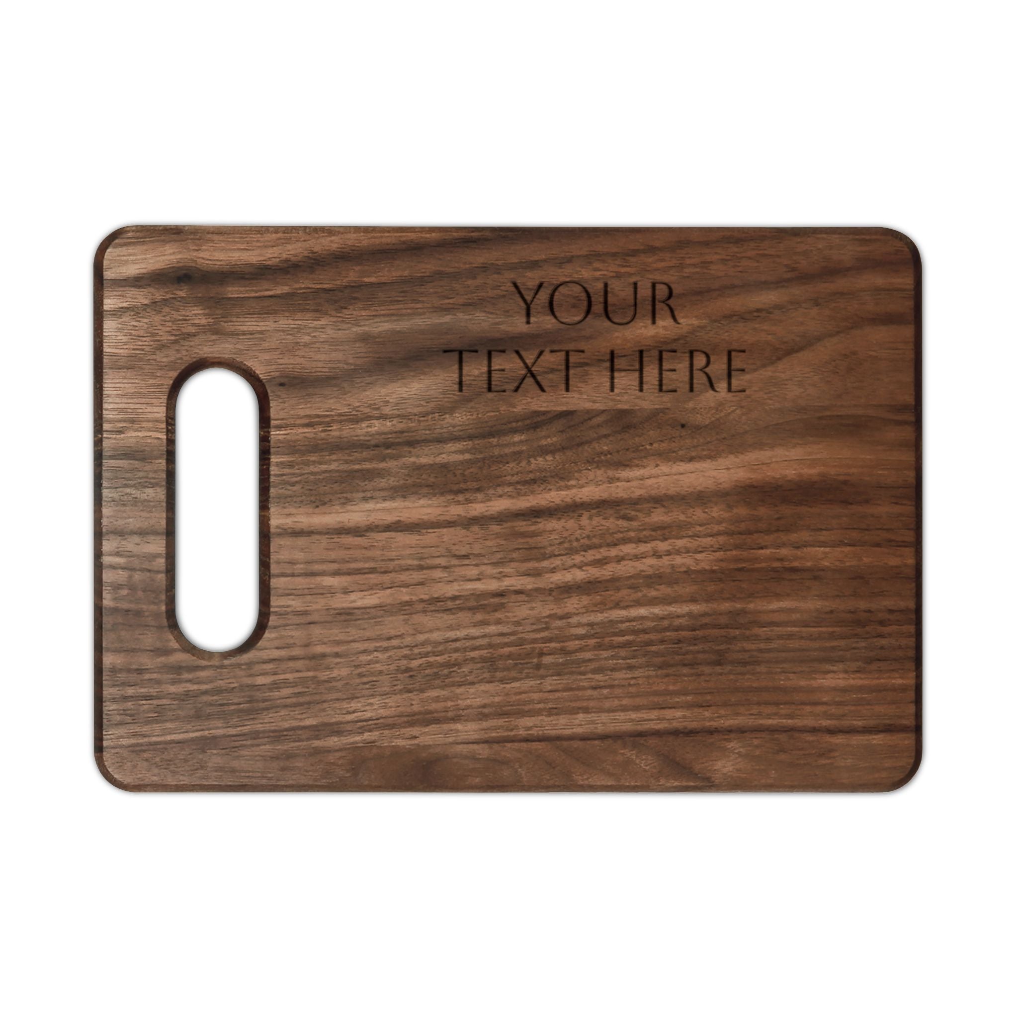 Personalized Engraved Wooden Cutting Board — Custom Engraving
