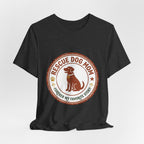Rescue Dog Mom Tee | rescue pride, fur baby shirt