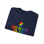 No Hate In My Paint Sweatshirt | queer basketball, inclusion, ally protest wear