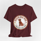 Rescue Dog Mom Tee | rescue pride, fur baby shirt