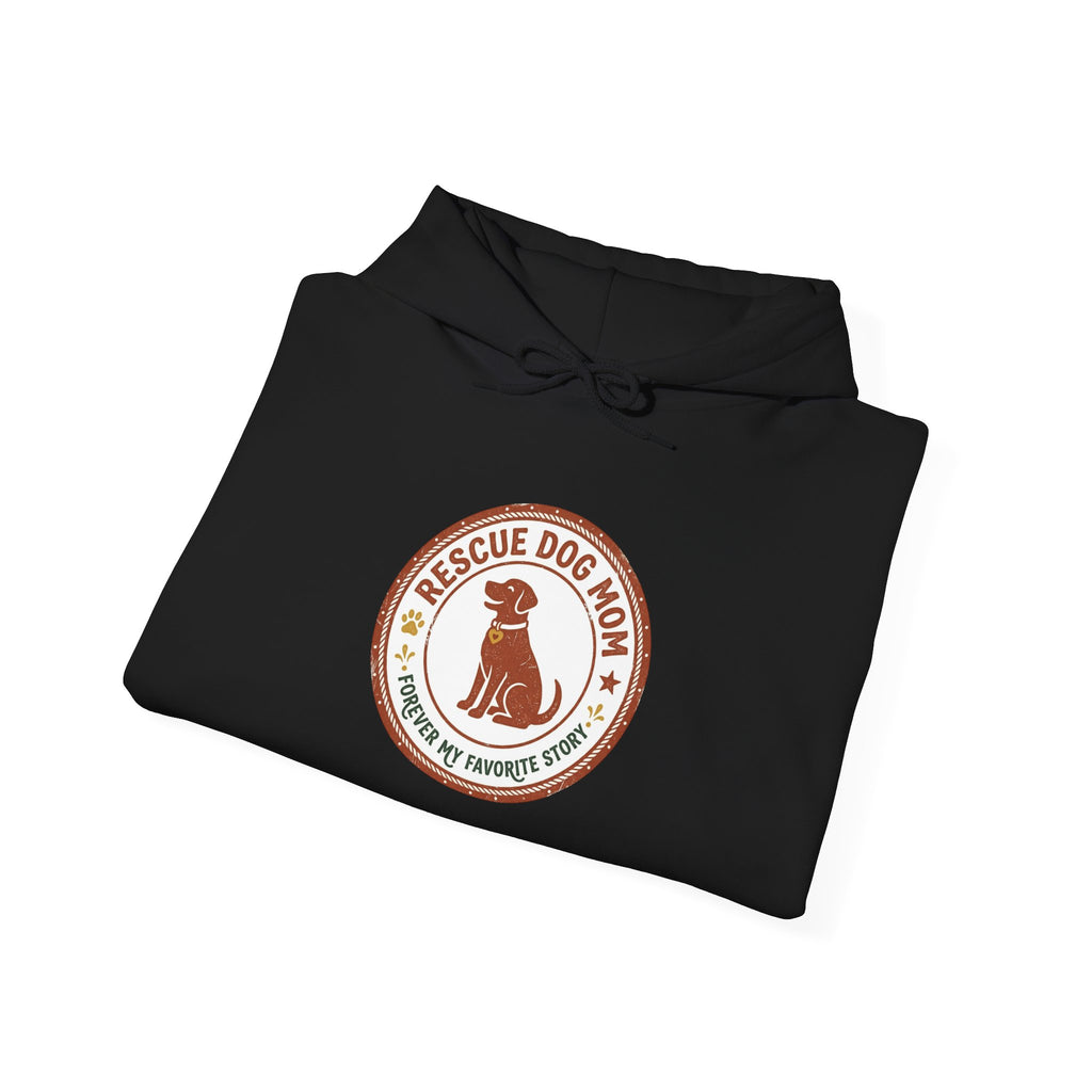 Rescue Dog Mom Hoodie | rescue pride, fur baby sweatshirt