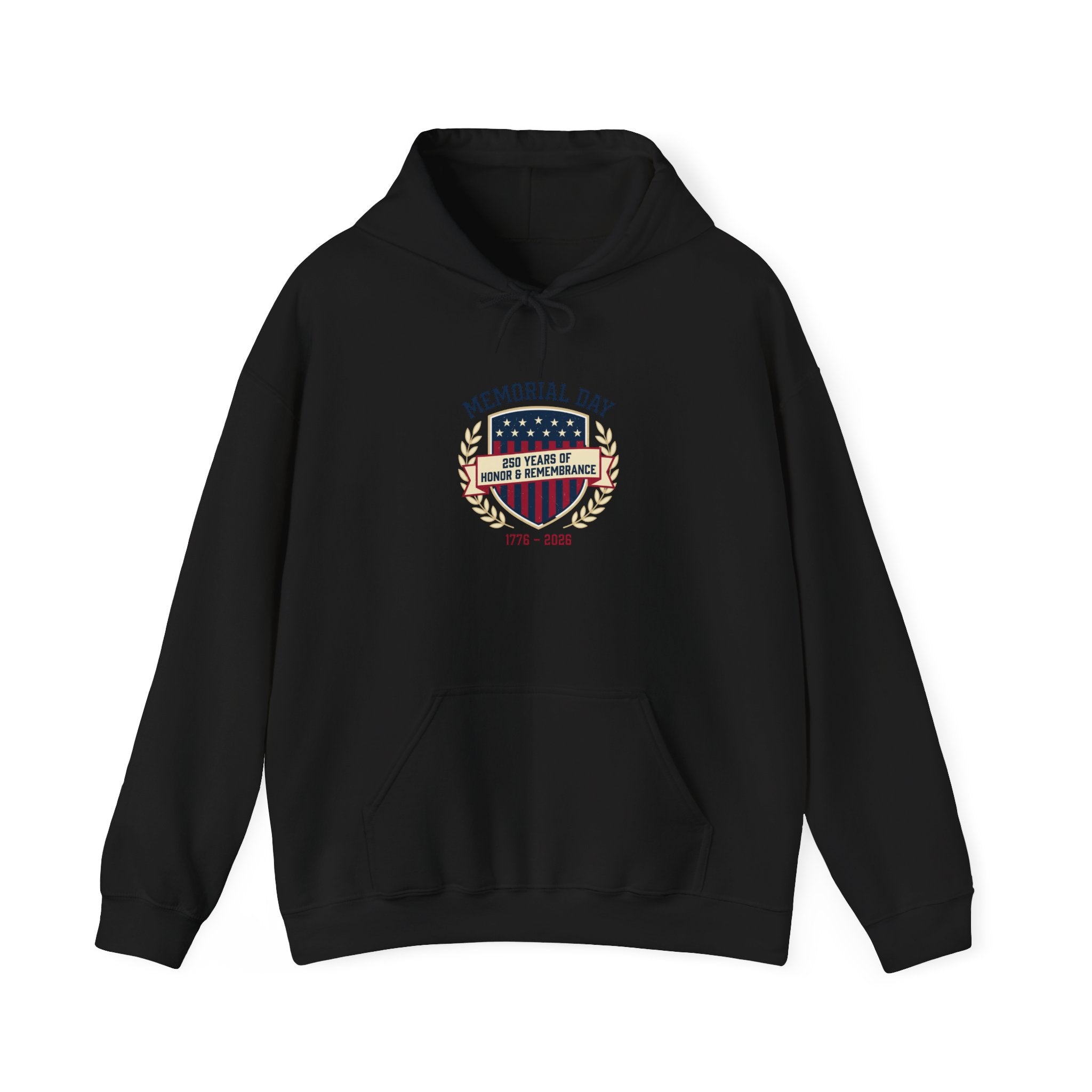 USA 250 Memorial Day Hoodie | 1776–2026 Patriotic Vintage, red white and blue
