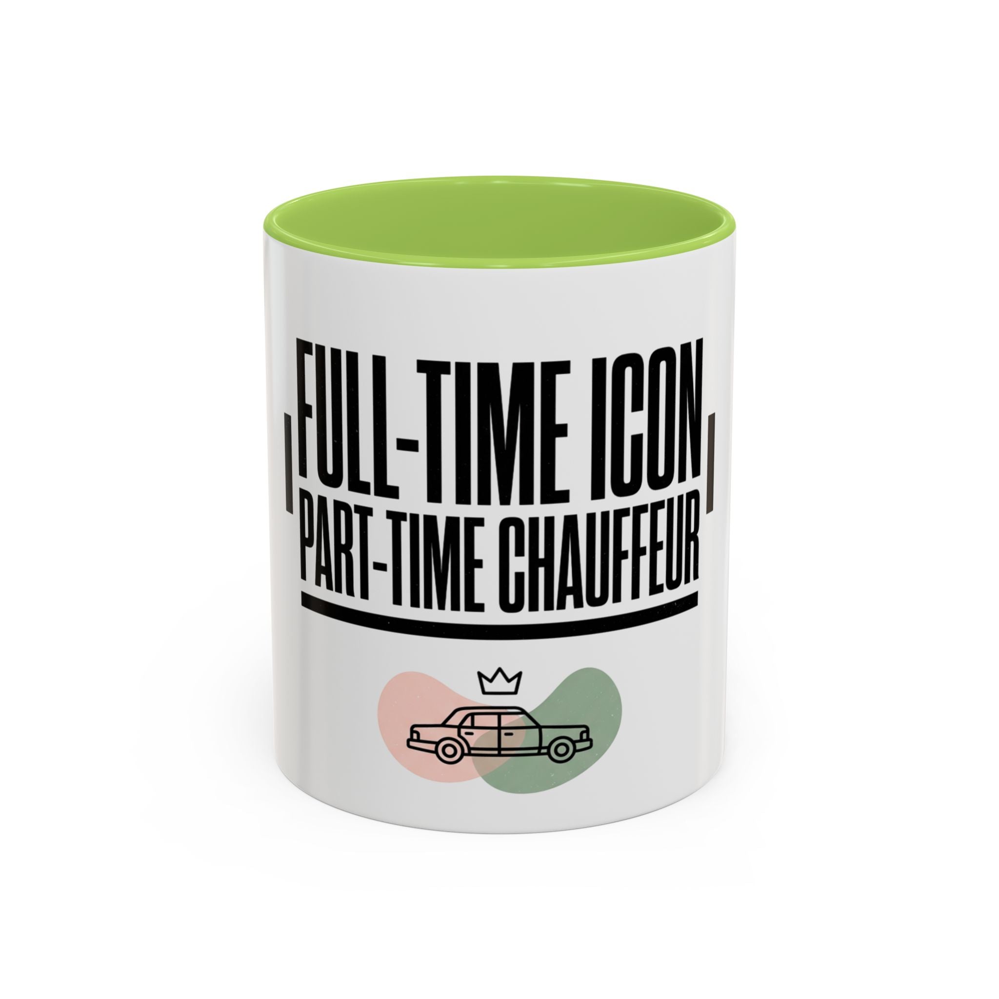 Full-Time Icon, Part-Time Chauffeur Coffee Mug – Funny Driver Gift