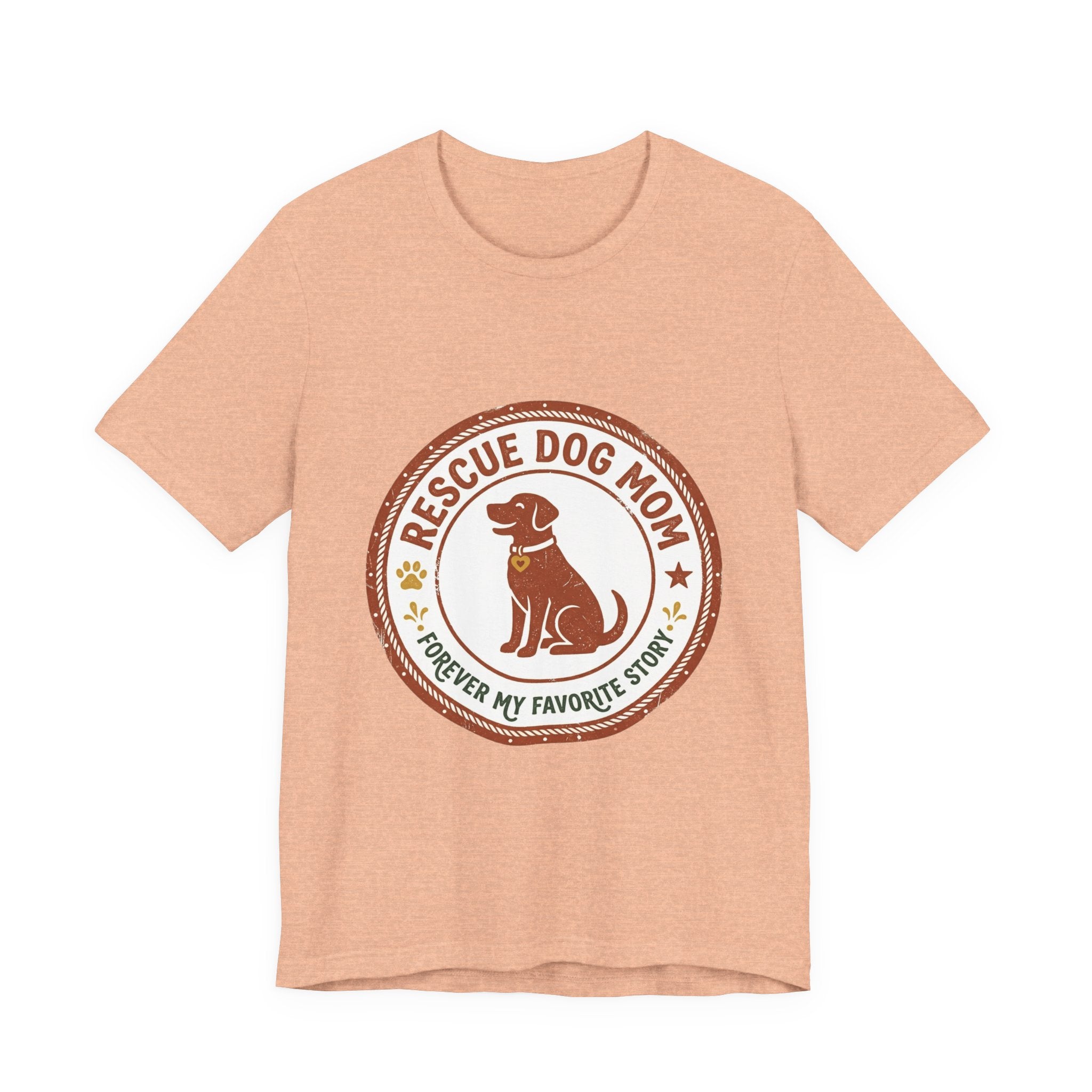Rescue Dog Mom Tee | rescue pride, fur baby shirt