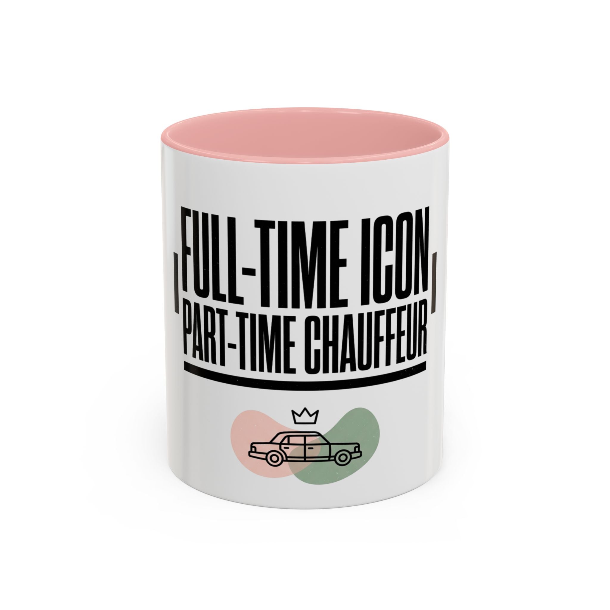 Full-Time Icon, Part-Time Chauffeur Coffee Mug – Funny Driver Gift