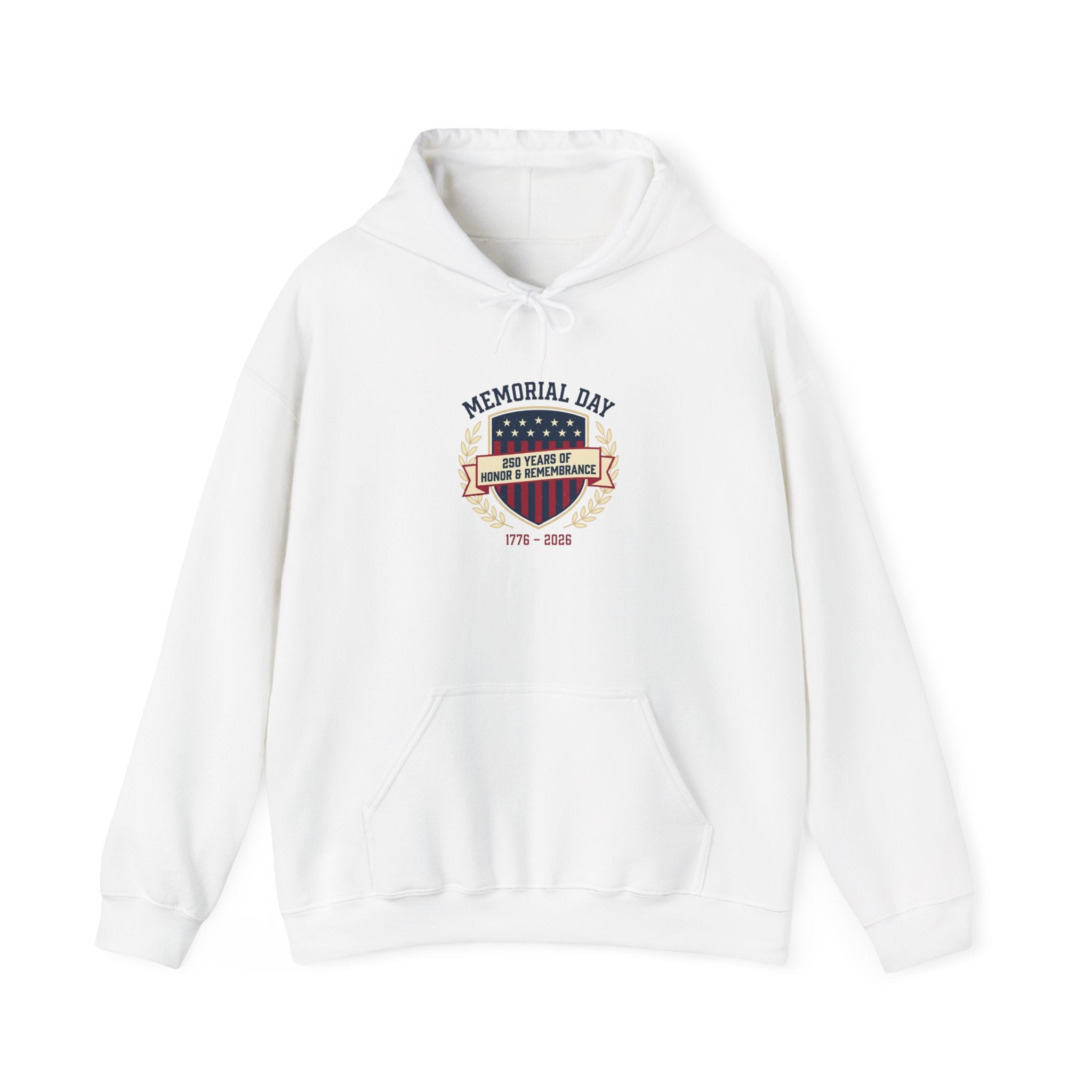 USA 250 Memorial Day Hoodie | 1776–2026 Patriotic Vintage, red white and blue