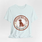 Rescue Dog Mom Tee | rescue pride, fur baby shirt
