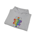 No Hate In My Paint Hoodie | queer basketball, pride ally protest wear
