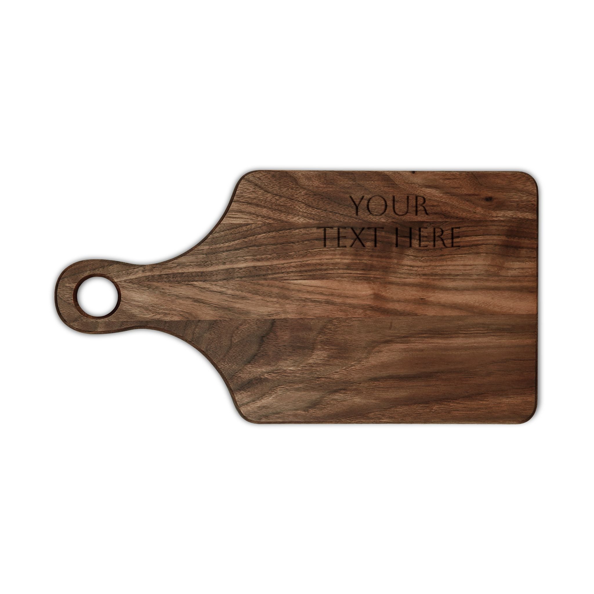 Personalized Engraved Wooden Cutting Board — Custom Engraving