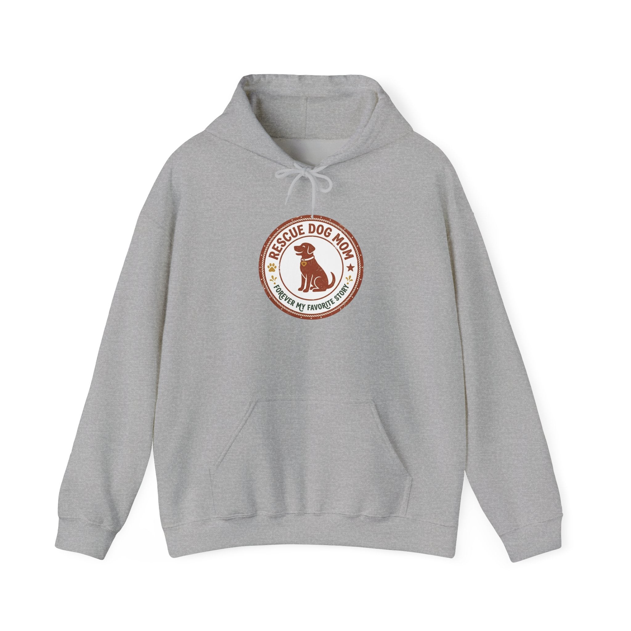 Rescue Dog Mom Hoodie | rescue pride, fur baby sweatshirt