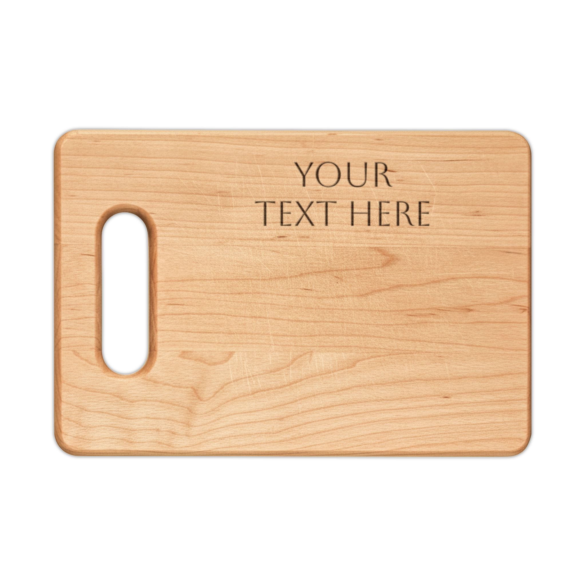 Personalized Engraved Wooden Cutting Board — Custom Engraving