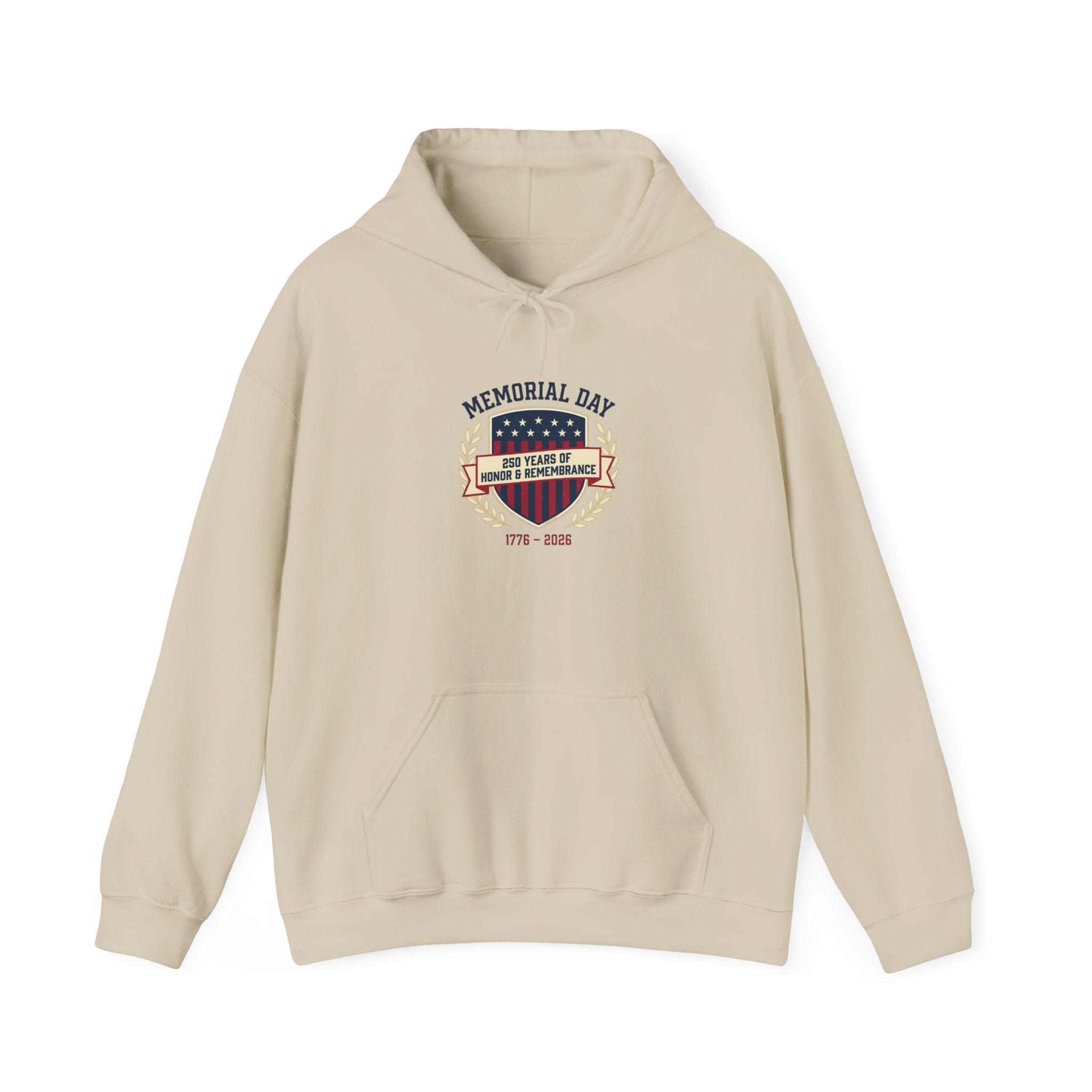 USA 250 Memorial Day Hoodie | 1776–2026 Patriotic Vintage, red white and blue