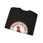 Rescue Dog Mom Crewneck Sweatshirt | rescue pride, fur baby