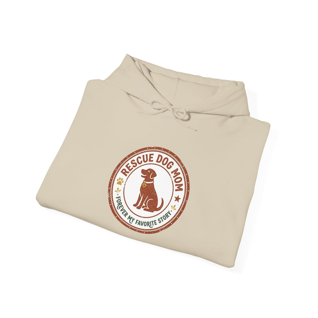 Rescue Dog Mom Hoodie | rescue pride, fur baby sweatshirt