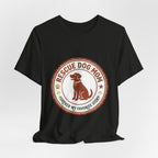 Rescue Dog Mom Tee | rescue pride, fur baby shirt