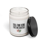 Full-Time Icon Part-Time Chauffeur Candle | cool mom, minimalist mom life