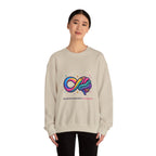 Neurodivergent & Proud Infinity Logo Sweatshirt, autistic pride, affirming