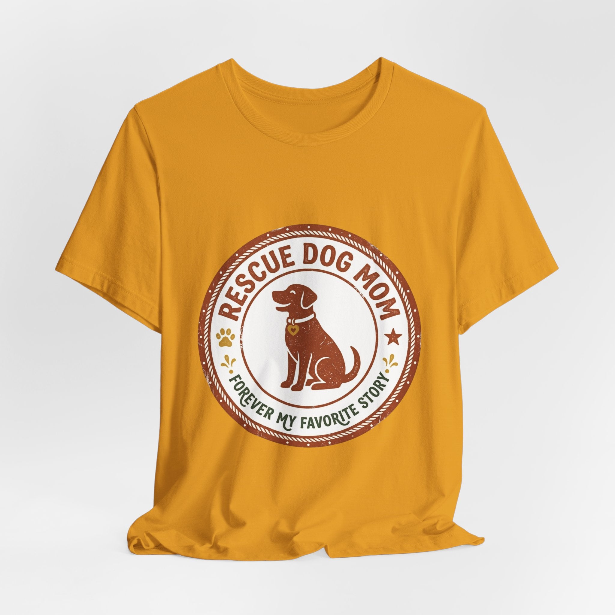 Rescue Dog Mom Tee | rescue pride, fur baby shirt