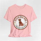 Rescue Dog Mom Tee | rescue pride, fur baby shirt