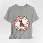 Rescue Dog Mom Tee | rescue pride, fur baby shirt