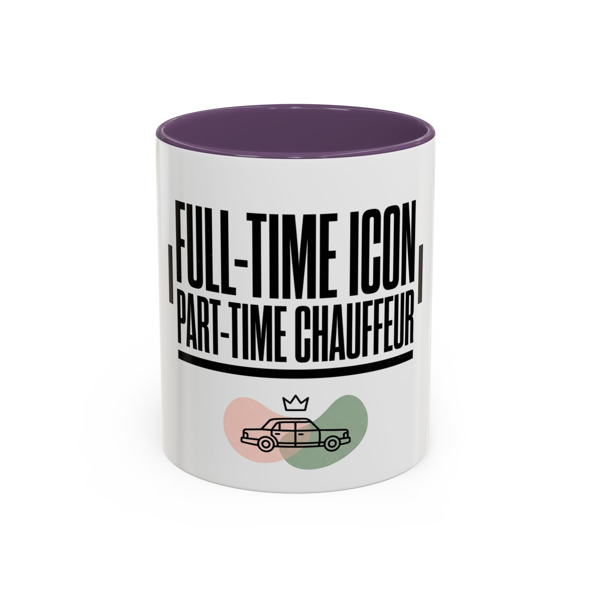 Full-Time Icon, Part-Time Chauffeur Coffee Mug – Funny Driver Gift