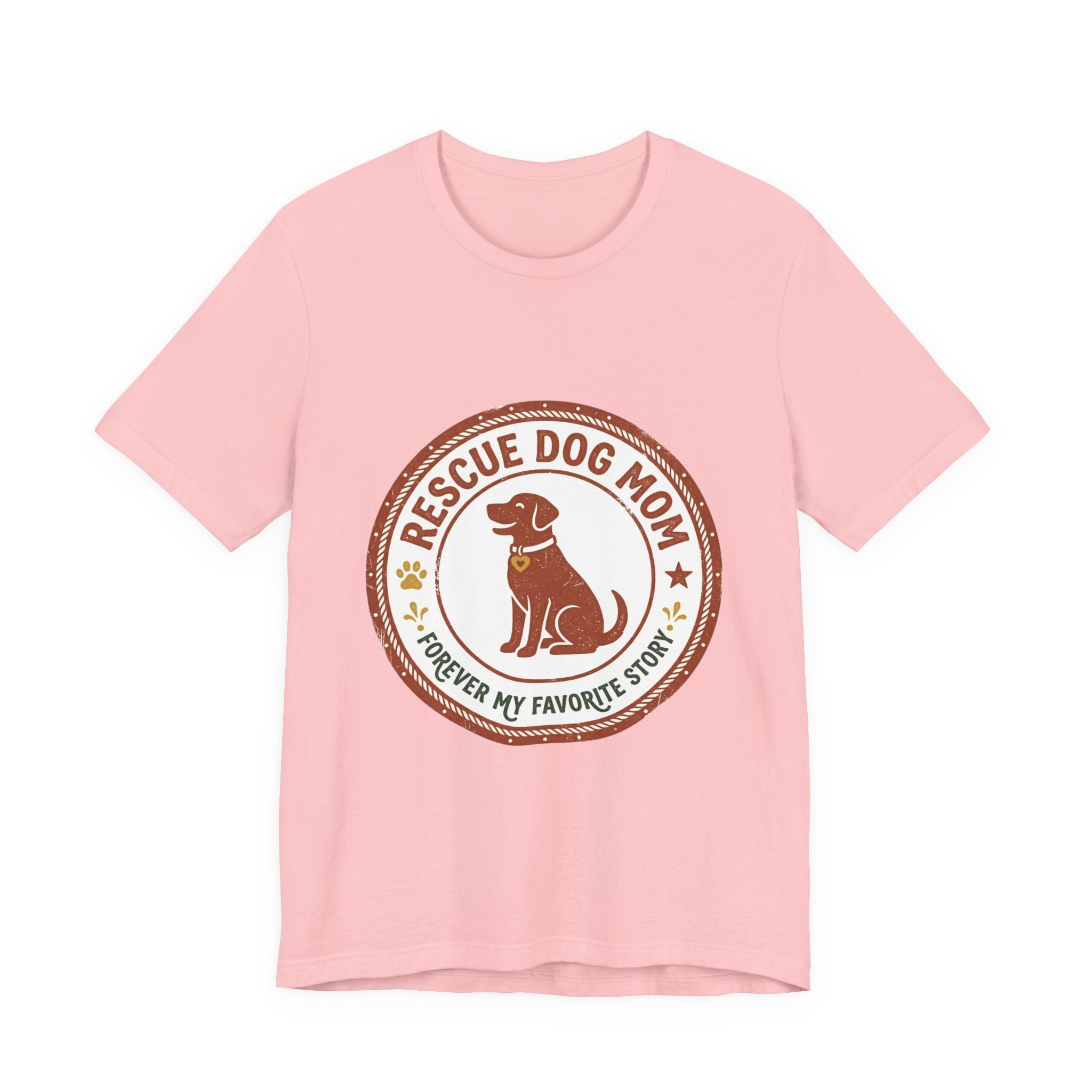 Rescue Dog Mom Tee | rescue pride, fur baby shirt