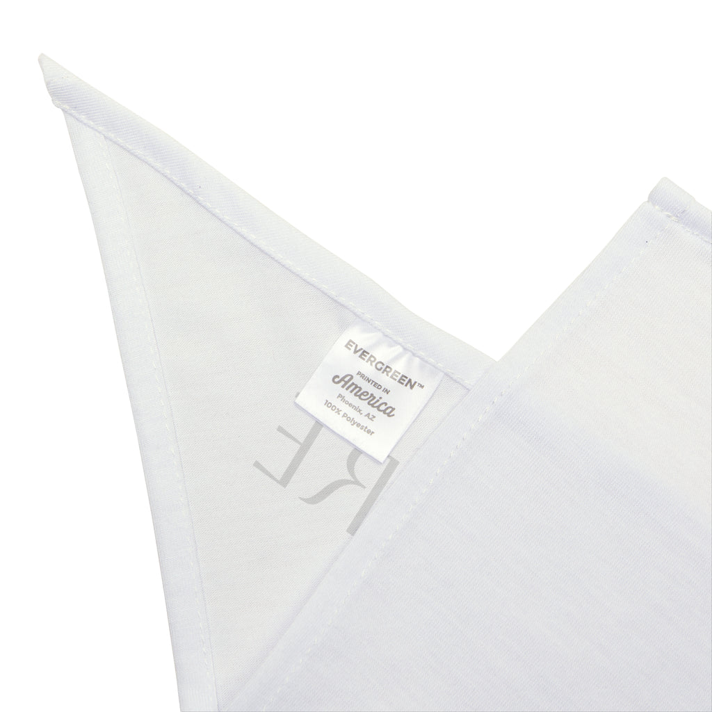 Custom Pet Bandana — Personalized "Your Text Here" Triangle Scarf for Dogs & Cats
