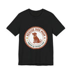 Rescue Dog Mom Tee | rescue pride, fur baby shirt