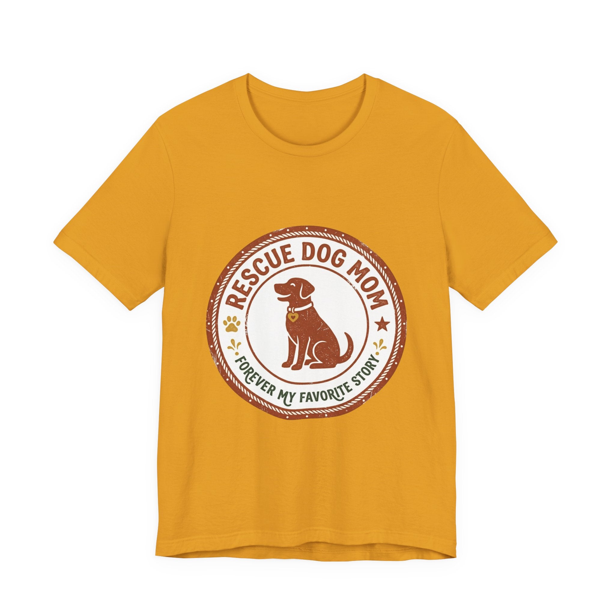 Rescue Dog Mom Tee | rescue pride, fur baby shirt