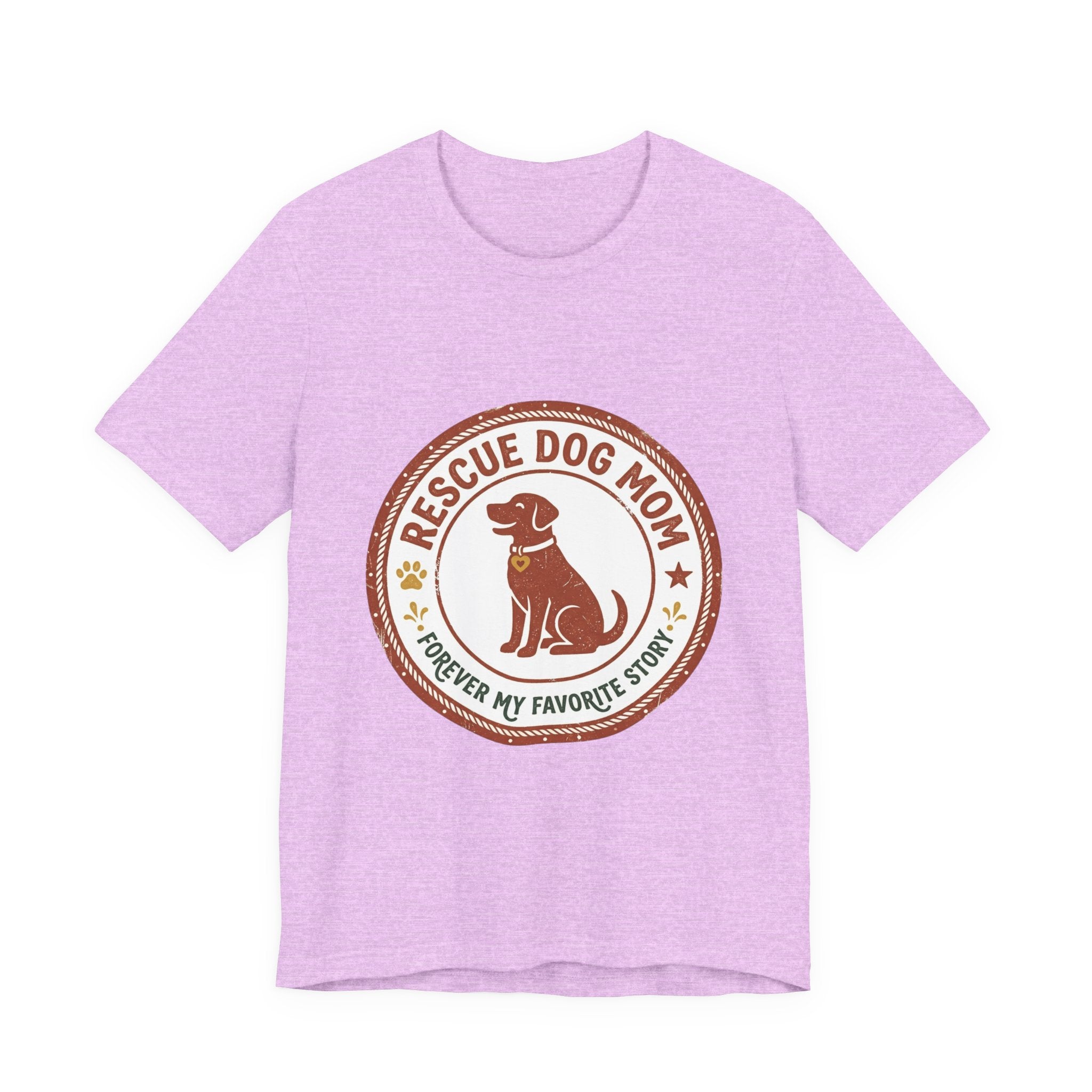 Rescue Dog Mom Tee | rescue pride, fur baby shirt