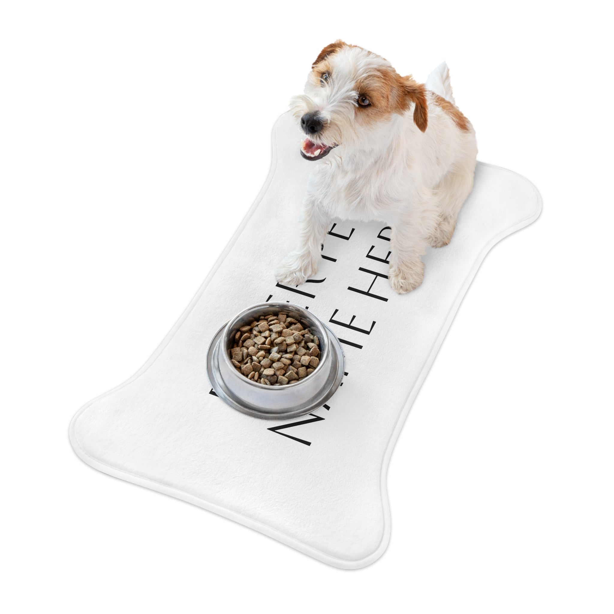 Custom Pet Feeding Mat – Personalized Dog & Cat Bowl Placemat