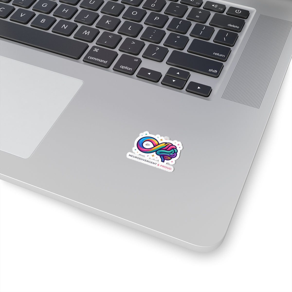 Neurodivergent & Proud Kiss-Cut Stickers | Autistic Pride, Sensory-Friendly