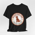 Rescue Dog Mom Tee | rescue pride, fur baby shirt