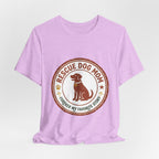 Rescue Dog Mom Tee | rescue pride, fur baby shirt