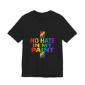 No Hate In My Paint Tee | queer basketball, inclusion, pride protest wear