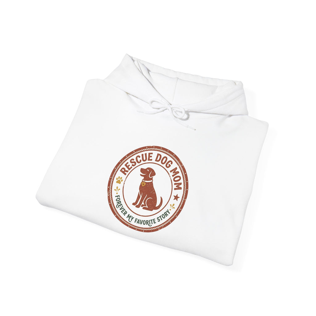 Rescue Dog Mom Hoodie | rescue pride, fur baby sweatshirt