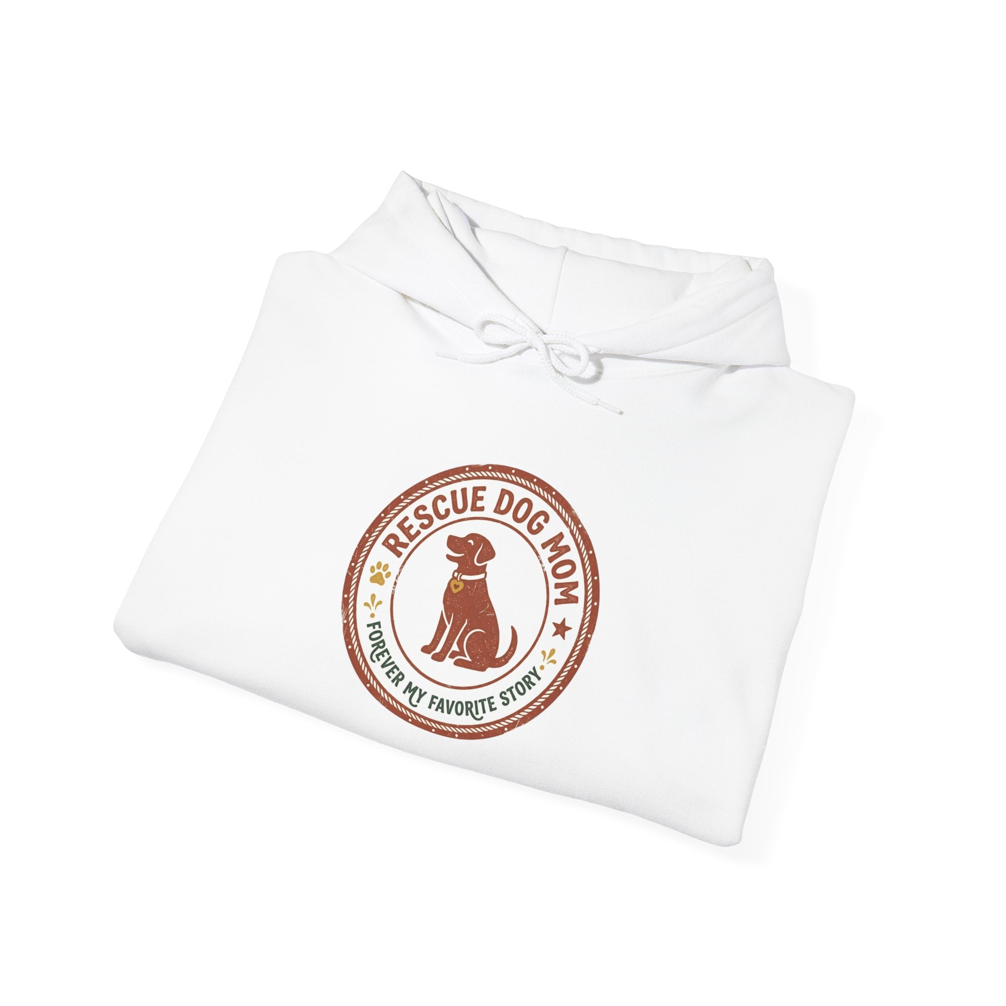 Rescue Dog Mom Hoodie | rescue pride, fur baby sweatshirt