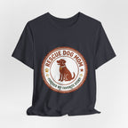 Rescue Dog Mom Tee | rescue pride, fur baby shirt