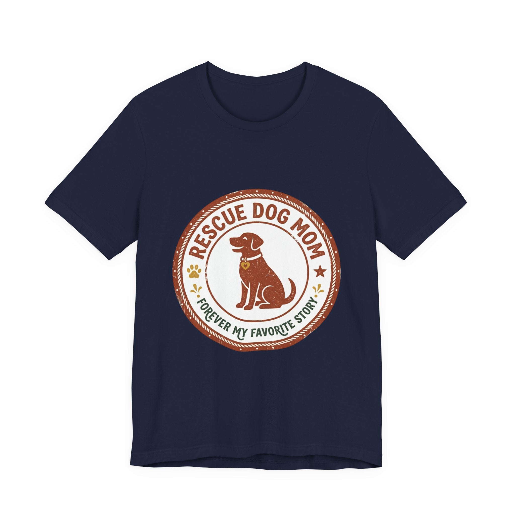 Rescue Dog Mom Tee | rescue pride, fur baby shirt