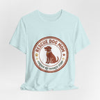 Rescue Dog Mom Tee | rescue pride, fur baby shirt
