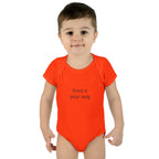 Infant Bodysuit — Customizable Baby One-Piece ("Print it your way")