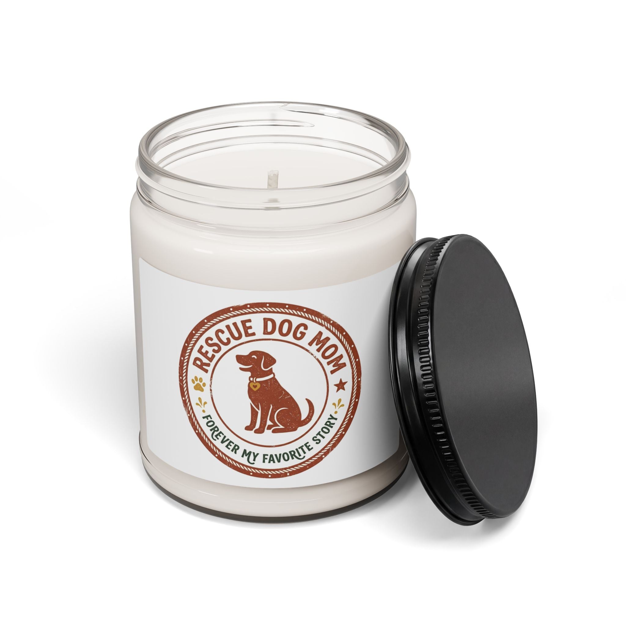 Rescue Dog Mom Soy Candle, 9oz | Rescue Pride, Fur Baby Memorial