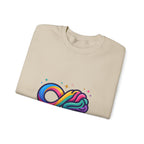 Neurodivergent & Proud Infinity Logo Sweatshirt, autistic pride, affirming