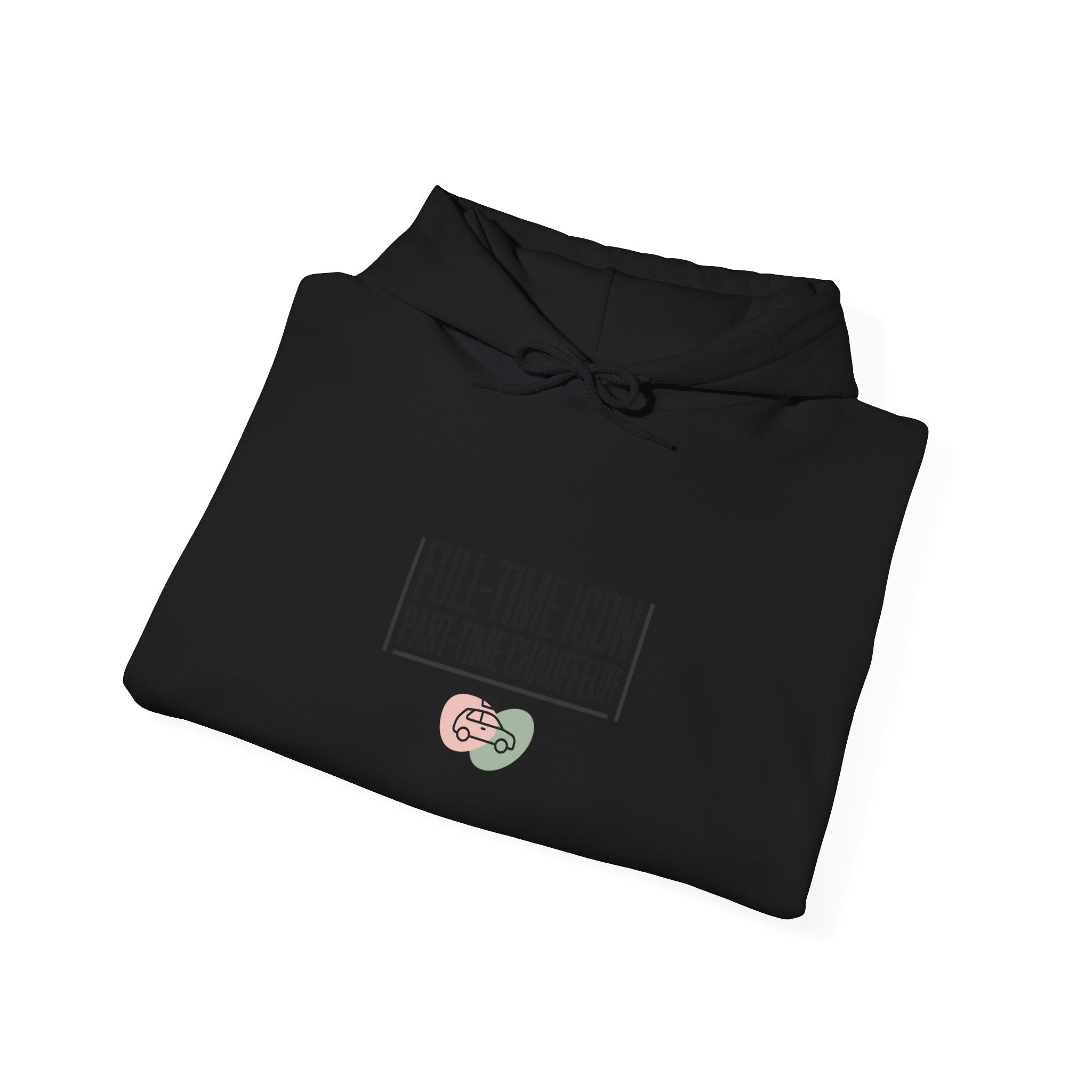 Full-Time Icon Hoodie | minimalist mom life, streetwear mom