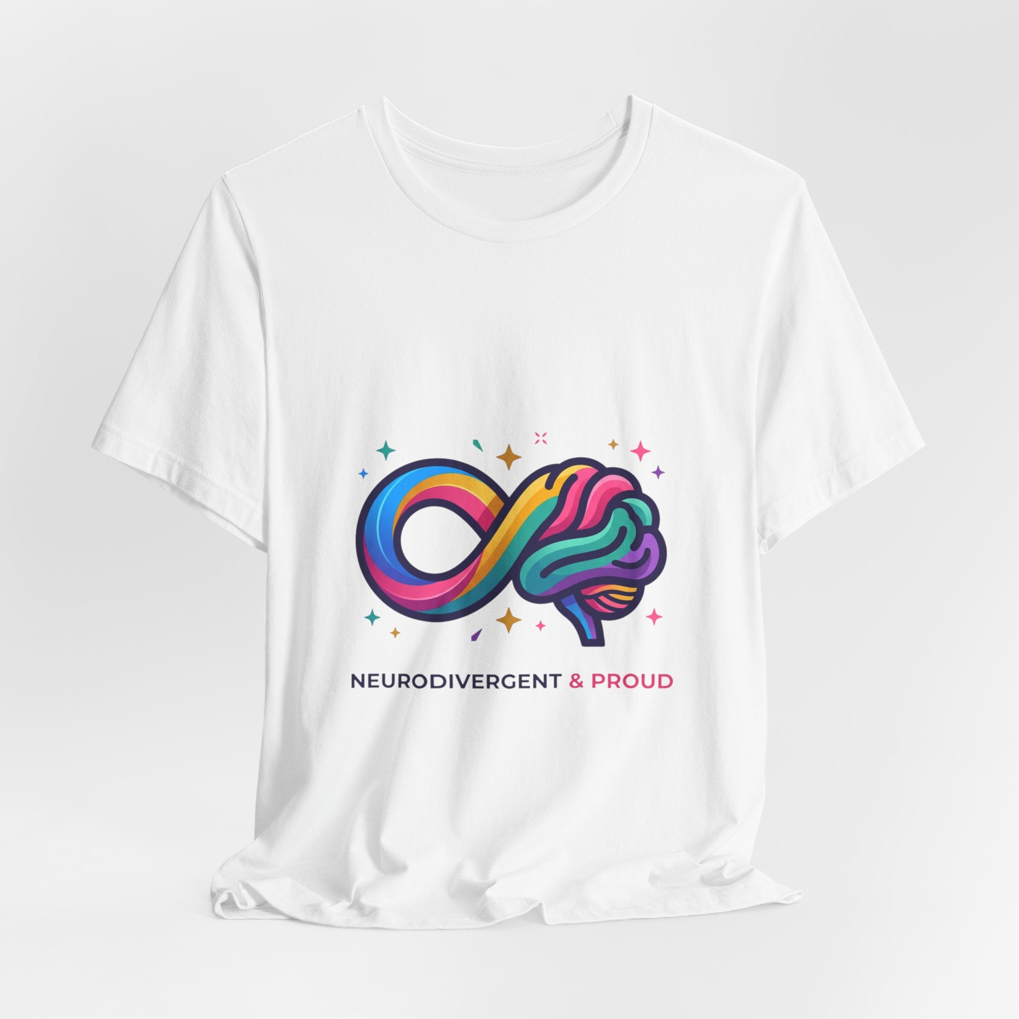 Neurodivergent & Proud Tee | Autistic Pride, Sensory-Friendly Affirming Shirt
