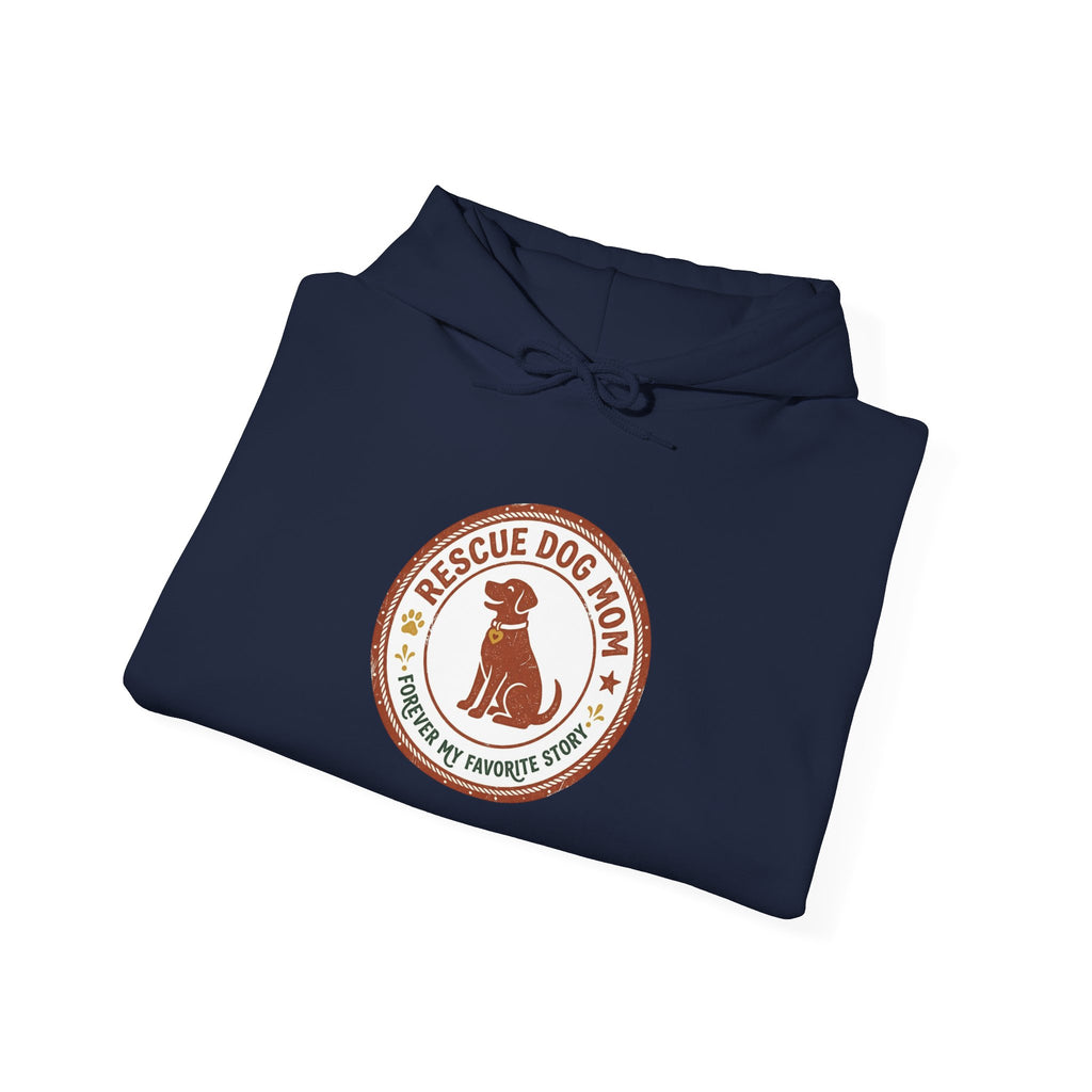 Rescue Dog Mom Hoodie | rescue pride, fur baby sweatshirt