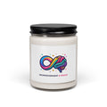 Neurodivergent & Proud Soy Candle, sensory-friendly autistic pride, affirming