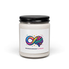 Neurodivergent & Proud Soy Candle, sensory-friendly autistic pride, affirming